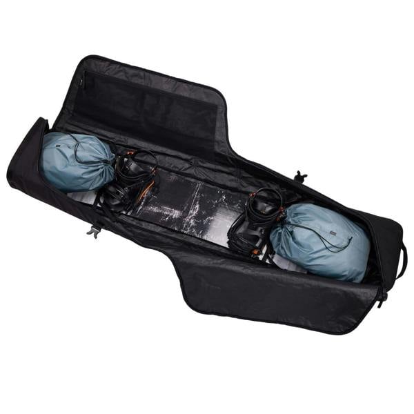 Thule RoundTrip Snowboard Roller Bag 165cm Black Wheeled Padded Travel Case