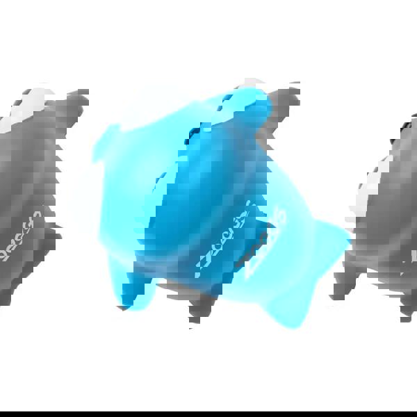 Blue Zoggs Float Friend toy fish water toy with white accents