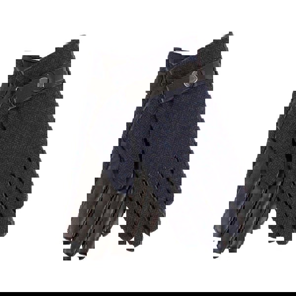 Mens Tweed Stud Gloves 