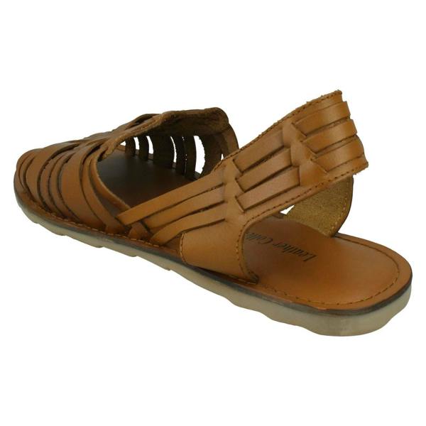 Leather Collection Mens Leather Collection Slingback Sandals A0061