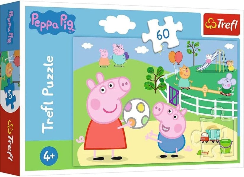 Trefl Peppa Pig Fun with Friends Puzzle Kids - 60 Pieces