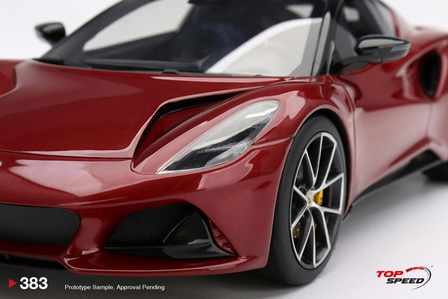TSM Lotus Emira Magma Red 1:18 Scale TSM TS0383