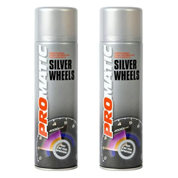 Promatic 2X Promatic Steel Wheels Spray Paint 500ml
