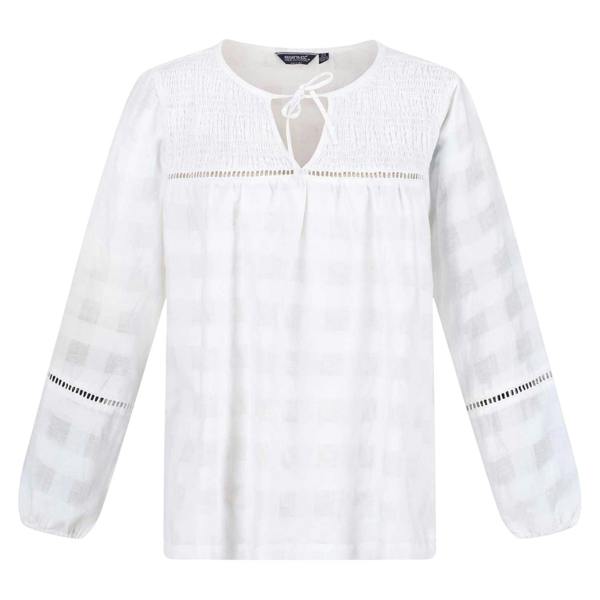 Regatta Womens/Ladies Calluna Keyhole Blouse - White - 