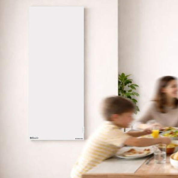 Mirrorstone Heating Mirrorstone 1400W Air Infrared + Convection Vertical Heating Panel With Manual Thermostat