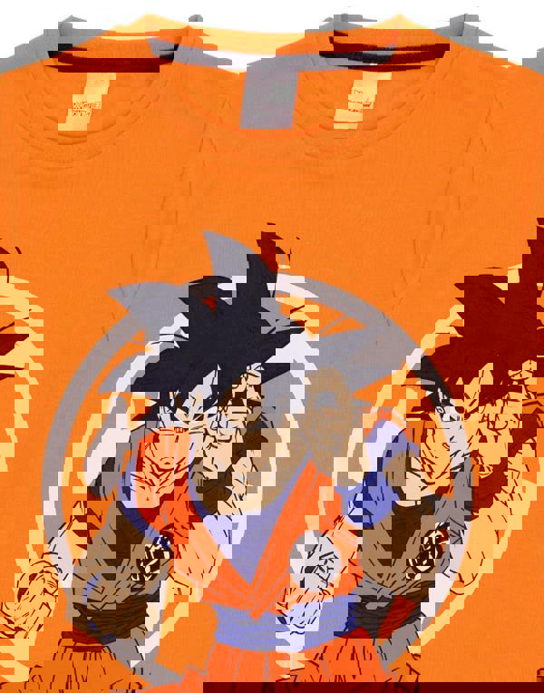 Dragon Ball Z Unisex Kids Orange Goku Short Sleeve Short Leg Pyjama Set