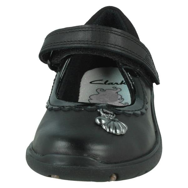 Clarks Girls Clarks Formal School Shoes Sea Shimmer T