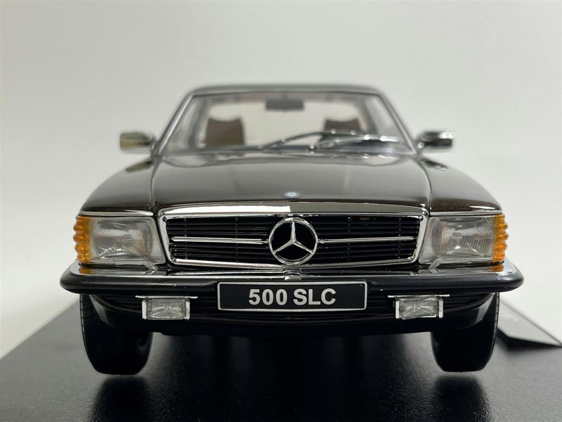 KK Scale Mercedes 500 SLC C107 1981 Brown Metallic 1:18 Scale KK Scale 180851