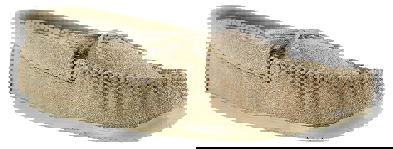 Carrera Womens Suede British Hand Made Real Suede Moccasins Slippers