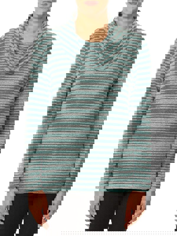 PennyPlain Supersoft Cowl Neck Top - Mint