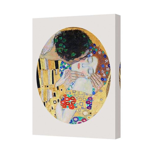 Benjamin Tate Design Klimt The Kiss Canvas Wall Art Print By Gustav Klimt