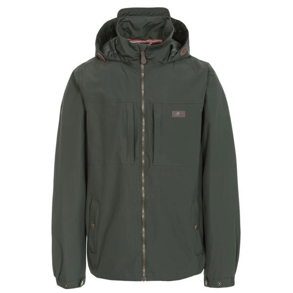 Trespass Mens Cartwright Waterproof Jacket - Olive - 