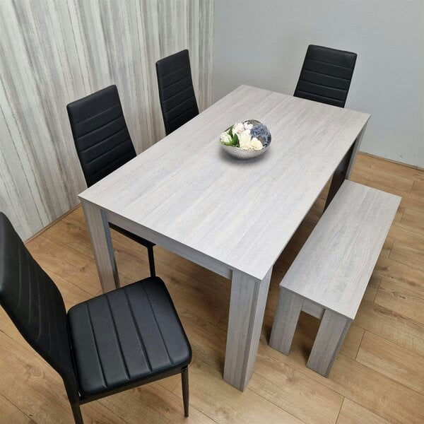 Kosy Koala Dining Table Set with 4 Chairs Dining Room, Kitchen table set of 4, and Bench
