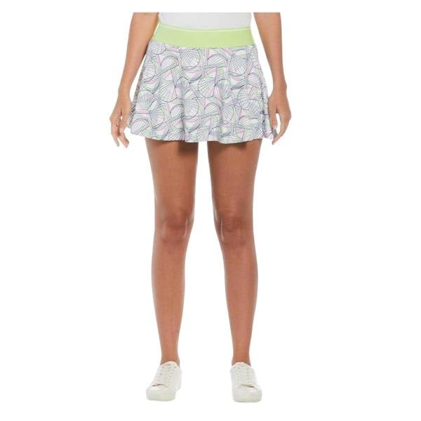 Original Penguin Womens/Ladies Geometric Tennis Skort - Bright White - 