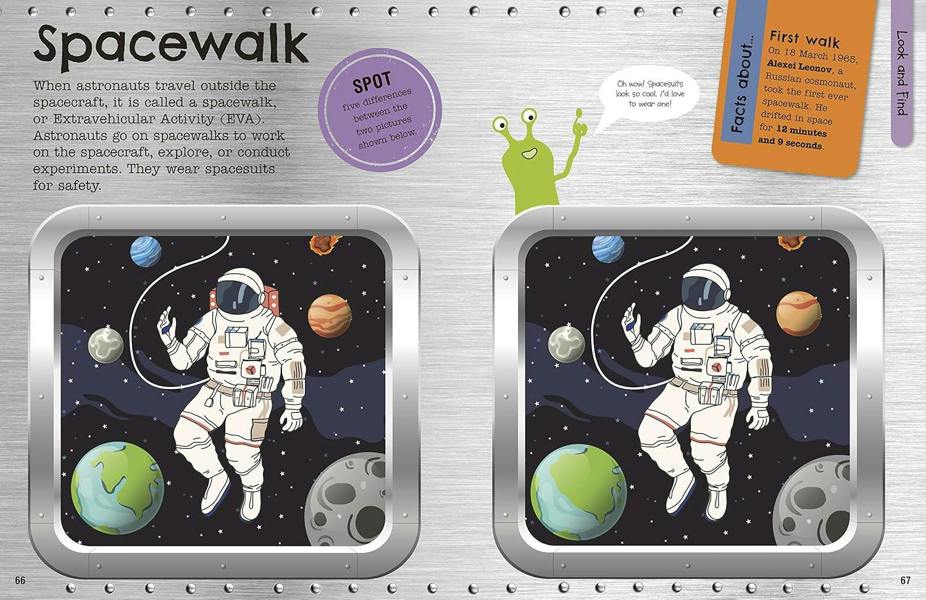 The Fact-Packed Activity Book: Space: With More Than 50 Activities, Puzzles, and More! by DK