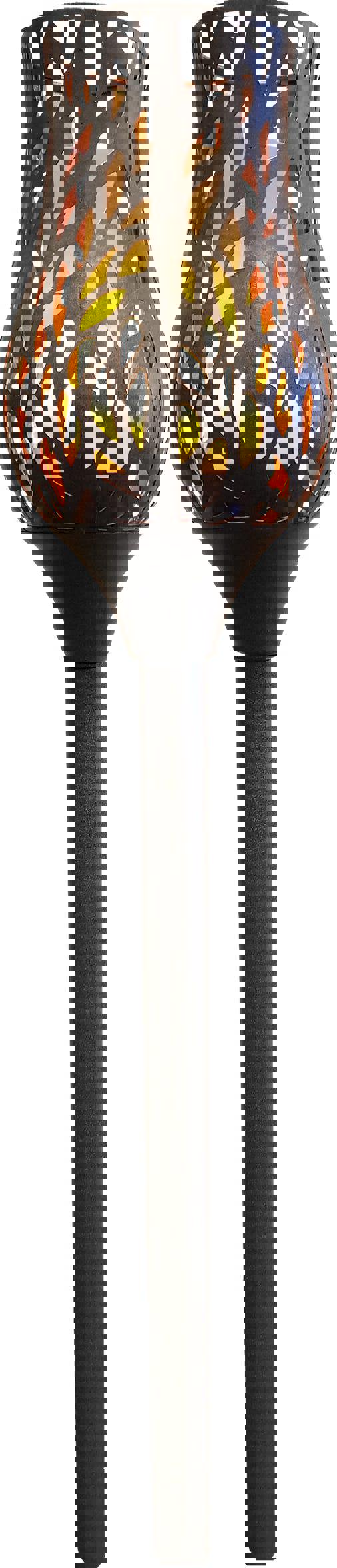 Luxform Battery Metal Tulip Flame Candle Torch