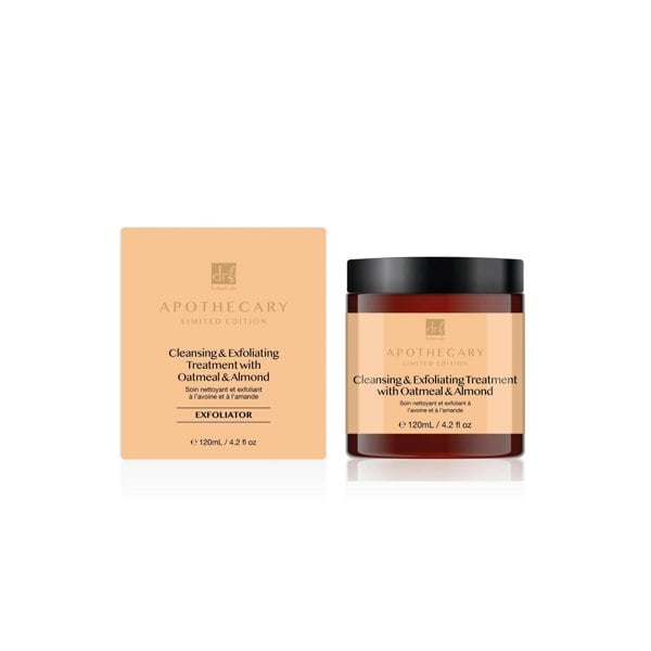 DB397 Dr Botanicals Cleansing & Exfoliating Treatment with Oatmeal & Almond 120ml