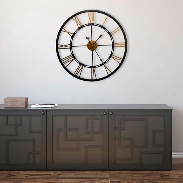 WALPLUS WC2085 - Greenwich Roman Iron Clock - 70 cm / 27.5 in