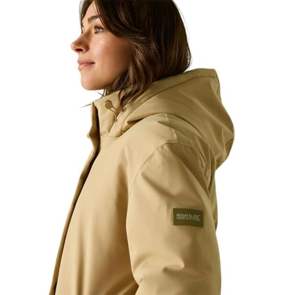Regatta Womens/Ladies Janna Waterproof Long Length Insulated Jacket - Barleycorn - 