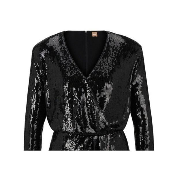 Boss Womens/Ladies Epalleta Dress - Black