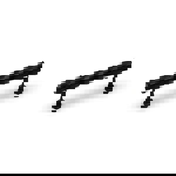 Handle & Home Matt Black Reeded Knob/Handles