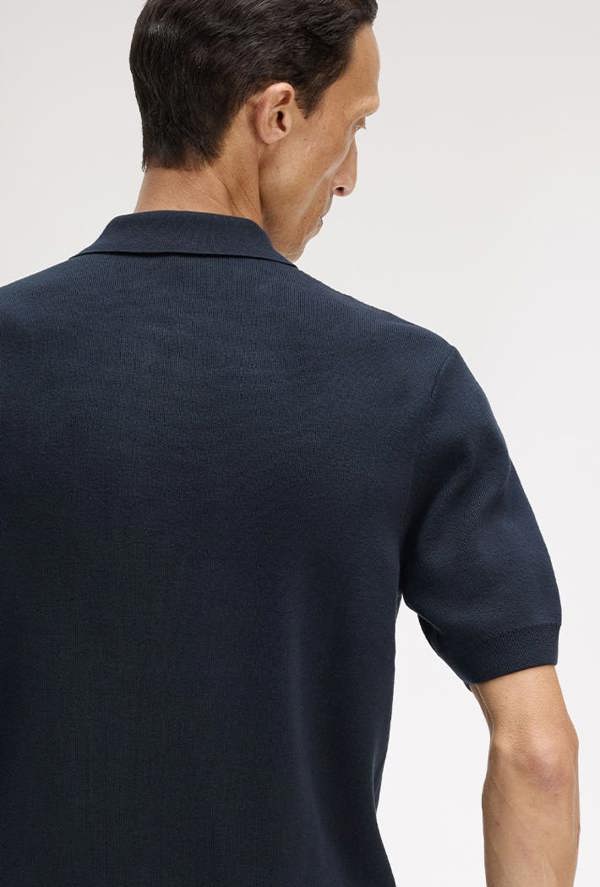 Fred Perry Panel Detail Knitted Shirt