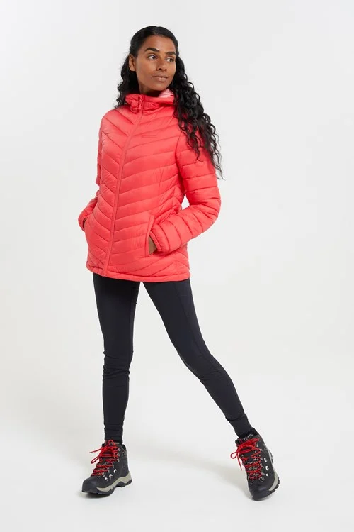 Mountain Warehouse Womens/Ladies Seasons Padded Jacket - Coral