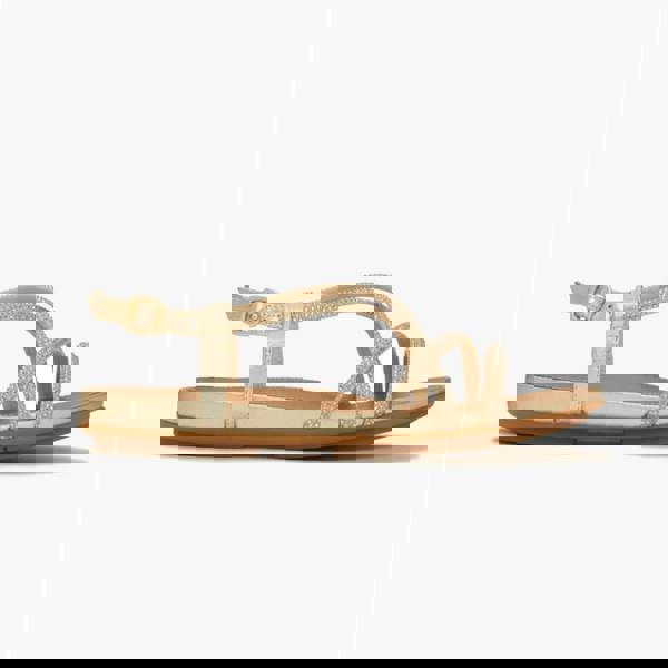 FitFlop FitFlop GRACIE CRYSTAL Womens Cross Strap Sandals Platino