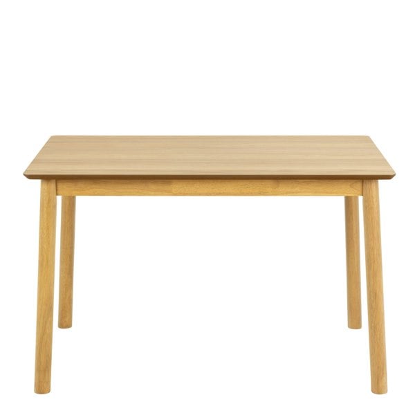 Furniture To Go Barlow Rectangular Dining Table in Matt Oak