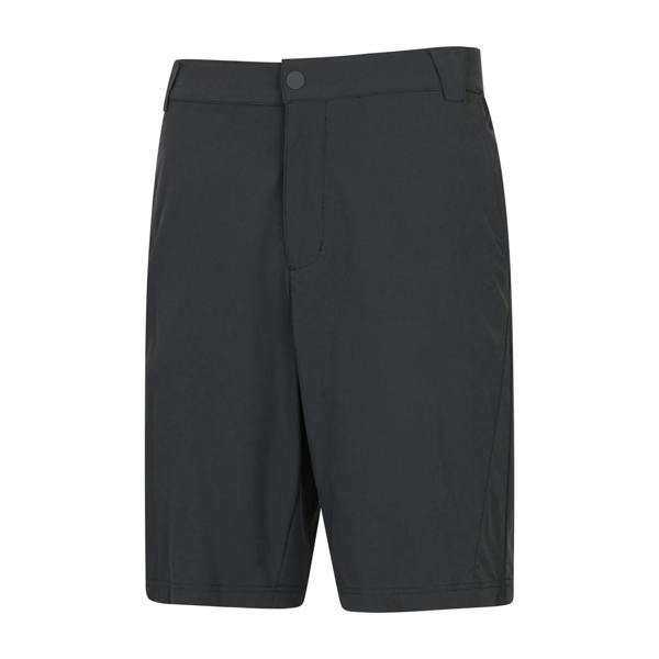 Mountain Warehouse Mens Wander Packaway Shorts - Black - 