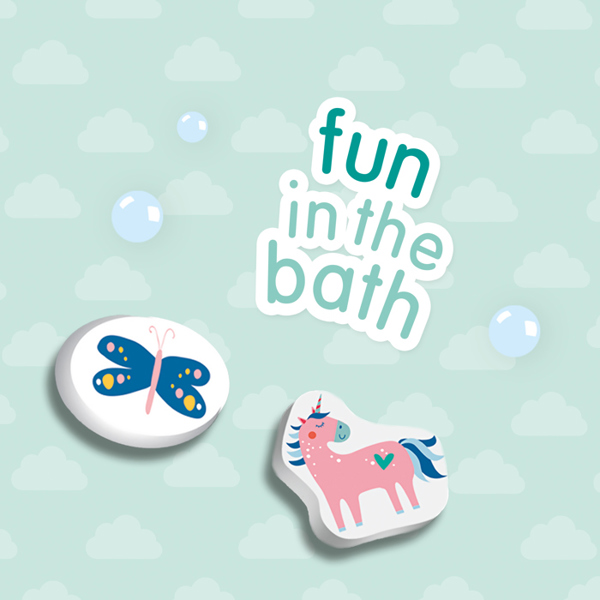 SES Creative Bath fairytale characters