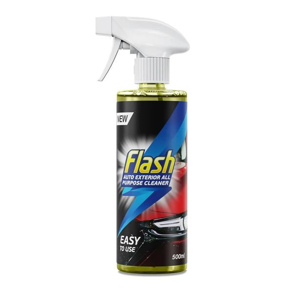 FLASH All-Purpose Exterior Car Cleaner Spray Safe for All Surfaces 500ml