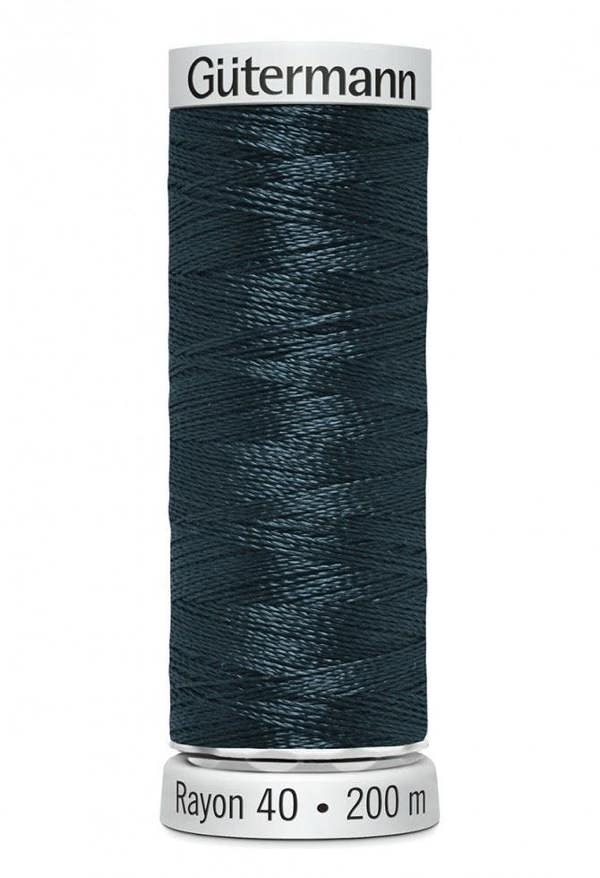 Gutermann No 40 Sulky Rayon Embroidery Thread 200m Rayon Thread Suitable For Embroidery