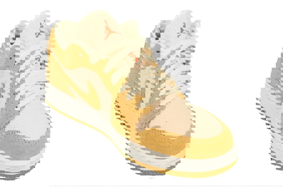 Nike Womens Air Jordan 1 Low Se Trainers Dh7820  700 - Twine Orange Quartz 700 - Photo 3