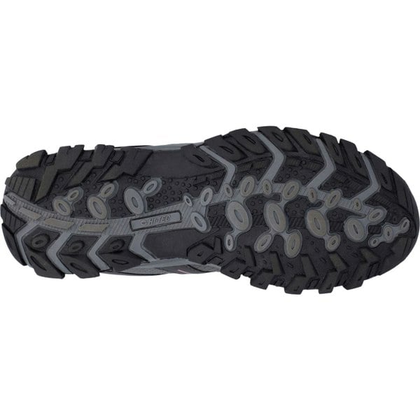 Hi-Tec Maine Polyester Women's Steel Grey Charcoal Hiking Boots
