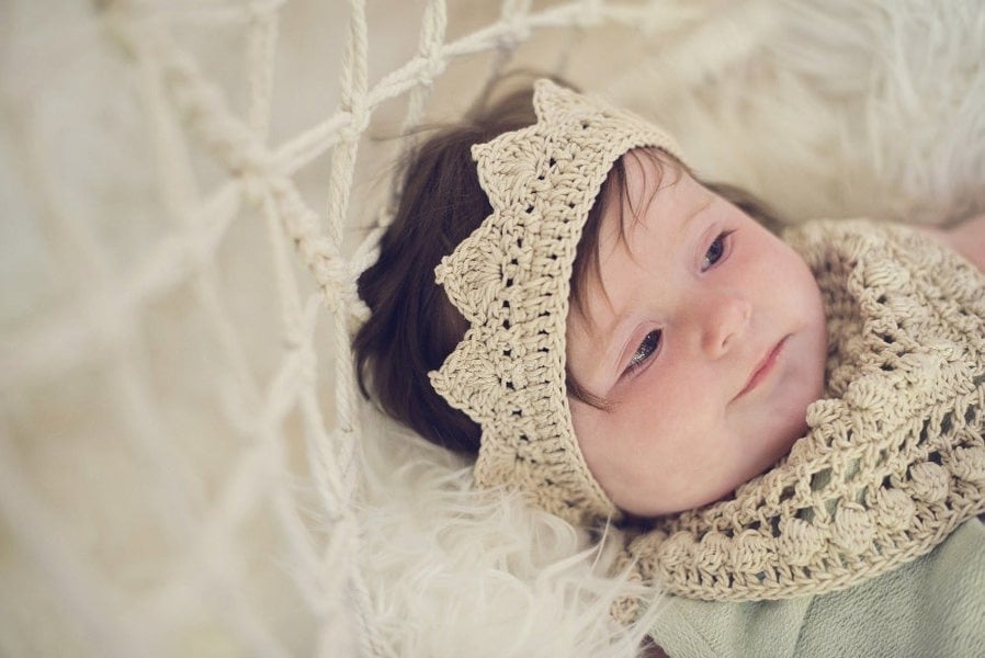 Gooseberry Fool Cotton Dribble Bib