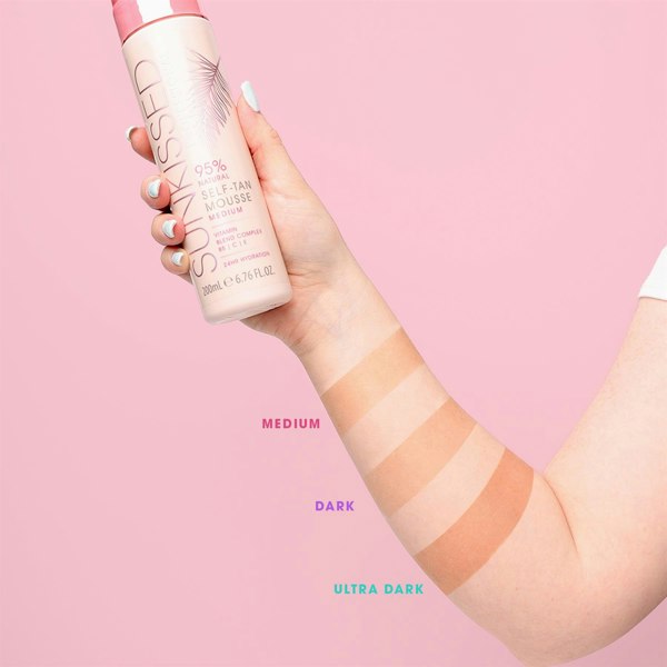 Sunkissed Professional Self Tan Mousse 200ml - Medium