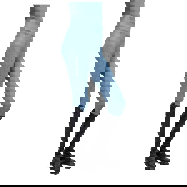 Coldstream Childrens/Kids New Generation Ednam Horse Riding Tights - Slate Blue