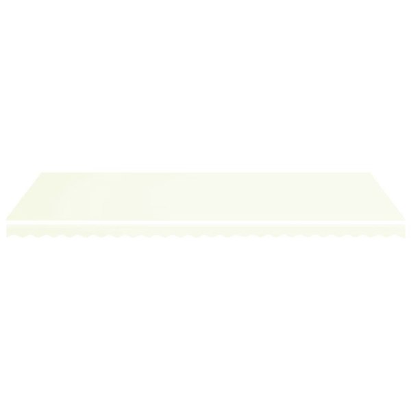 Berkfield Replacement Fabric for Awning Cream 6x3.5 m