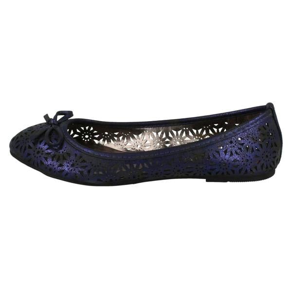 Spot On Ladies Spot On Slip On Ballerina Shoes F80037