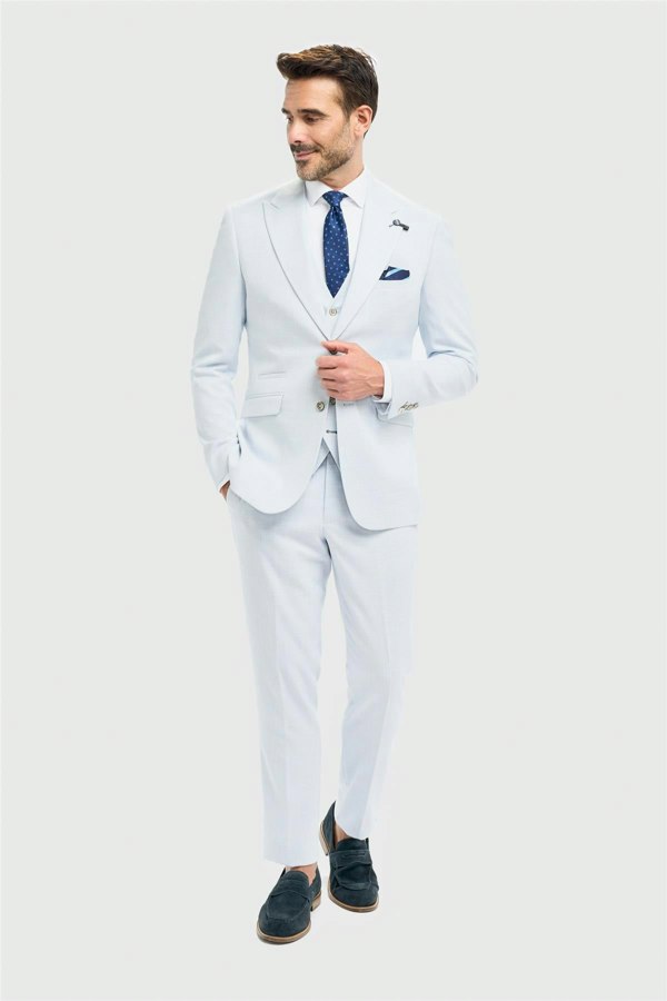 House of Cavani Tropez Sky Blazer