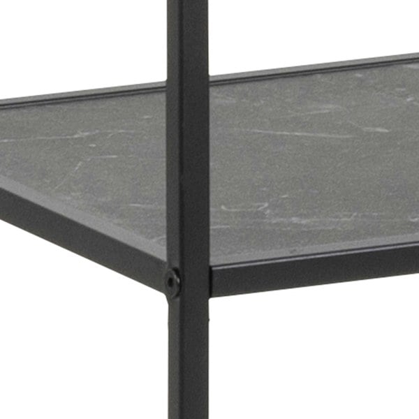 Furniture To Go Infinity Bookcase with 4 shelves in Black