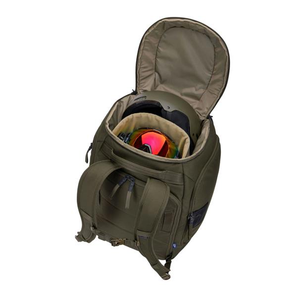 Thule 60L RoundTrip Ski Boot Rucksack Mid Khaki Travel Bag for Snow Gear