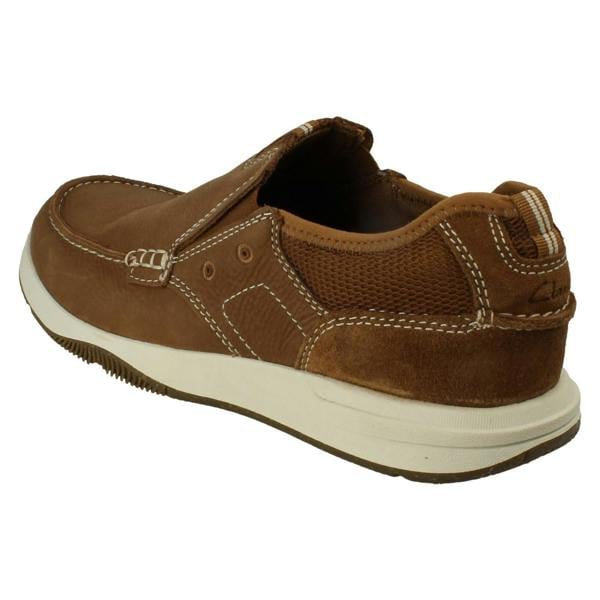 Clarks Mens Clarks Casual Slip On Shoes Sailview Step