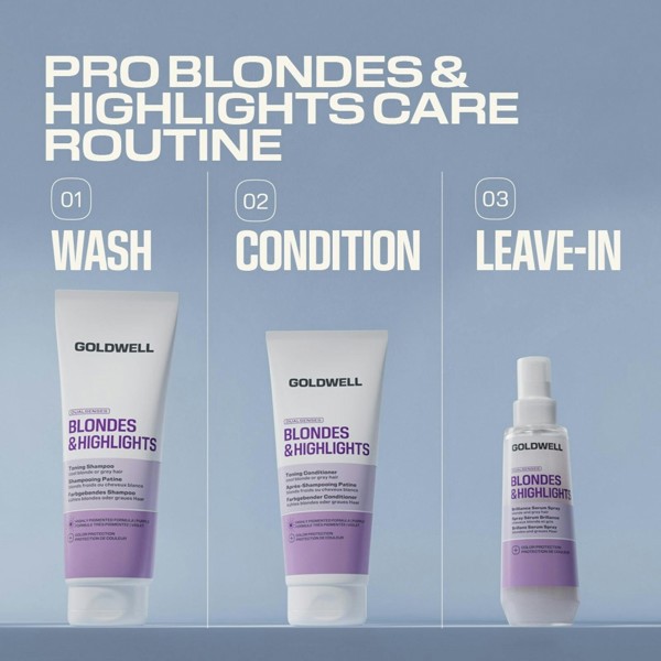 Goldwell Goldwell Dualsenses Blondes & Highlights Purple Toning Shampoo 250ml 250 ml