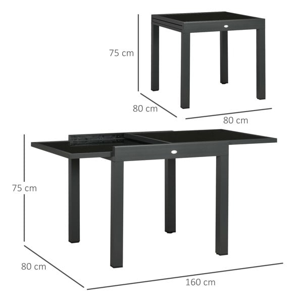 Extendable Outdoor Dining Table