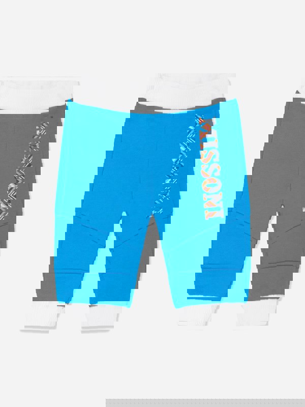 Missoni Baby Boys Zigzag Logo Joggers in Blue