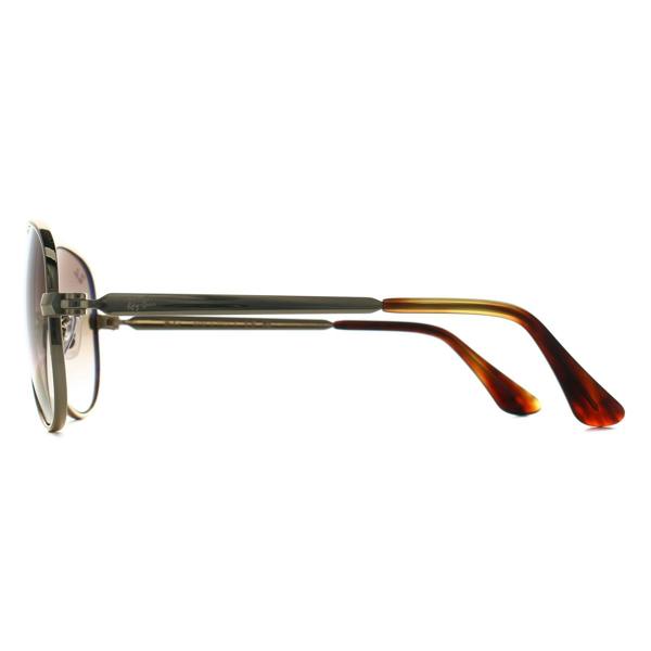 Ray-Ban Sunglasses RB3925 Aviator Max 001/51 Arista Gold Brown Gradient