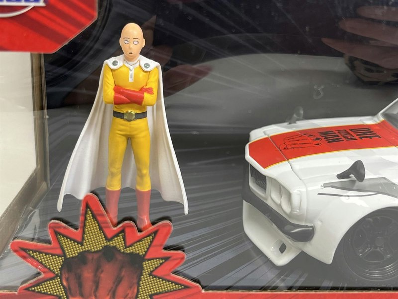 Jada One Punch Man Saitama & 1974 Mazda RX 3 1:24 Scale Jada 253255058