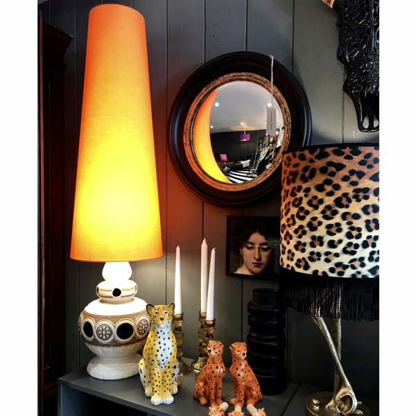 King Cone Oversized statement lampshade handmade by Love Frankie